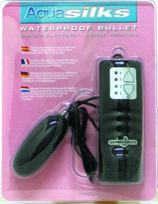 Aquasilks Waterproof Vibrating Bullet Pink - Just Orgasmic