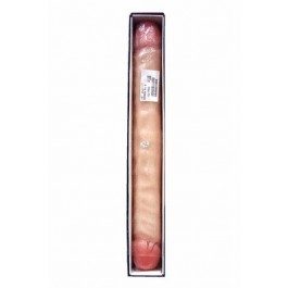 12 in. Junior Double Dong Flesh (Box) - Just Orgasmic