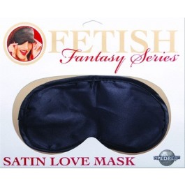 Fetish Fantasy Satin Love Mask Black - Just Orgasmic