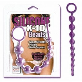 Superior X-10 Beads Purple - Just Orgasmic