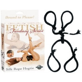 Fetish Fantasy Silk Rope Hog Tie Set - Just Orgasmic