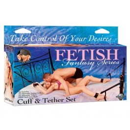 Fetish Fantasy Cuff and Tether Set - Just Orgasmic