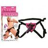 Fetish Fantasy Vibrating Strap-On Set Purple - Just Orgasmic
