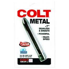 COLT Metal 6.25 in. Waterproof Vibe - Just Orgasmic
