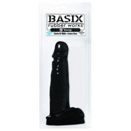 BasiX Dong 9 in. Black - Just Orgasmic