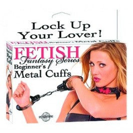 Fetish Fantasy Beginners Metal Cuffs - Just Orgasmic