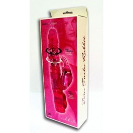 Twin Turbo Rabbit Dual Direction Beads - Just Orgasmic