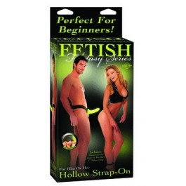 Fetish Fantasy Hollow Strap On for Him or Her Glow in the Dark - Just Orgasmic