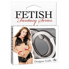 Fetish Fantasy Designer Cuffs Silver - Just Orgasmic