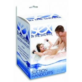 Sex In The Shower Suction Hand Cuffs - Just Orgasmic