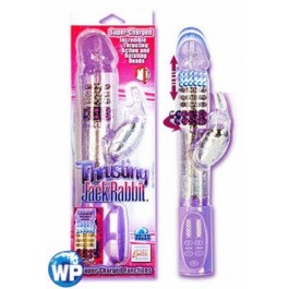 Thrusting Action Jack Rabbit - Purple - Just Orgasmic
