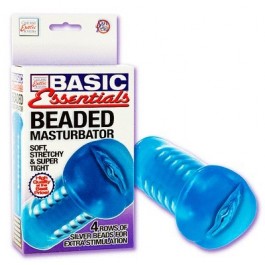 Basic Essentials Beaded Masturbator - Just Orgasmic