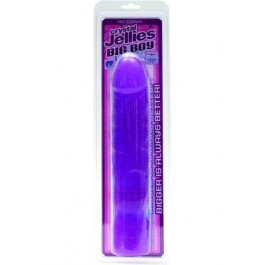 Crystal Jellies 12in Big Boy Purple - Just Orgasmic
