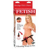 Fetish Fantasy Vibrating Strap-On Set Red - Just Orgasmic