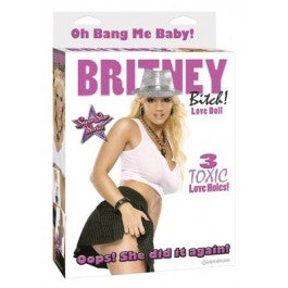 Britney Bitch Love Doll with 3 Toxic Love Holes - Just Orgasmic