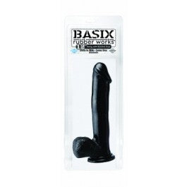 Basix Dong w/Suction Cup 12in. - Just Orgasmic