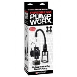 Pump Worx Deluxe Vibrating Power Pump - Just Orgasmic