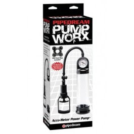 Pump Worx Accu-Meter Power Pump - Just Orgasmic