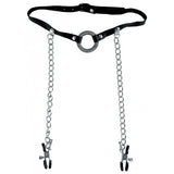 Fetish Fantasy Limited Edition O Ring Ball Gag and Nipple Clamps - Just Orgasmic
