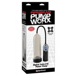 Pump Worx Digital Auto-Vac Power Pump - Just Orgasmic