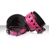 Sinful Pink Wrist Cuffs - Just Orgasmic