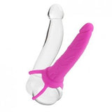 Silicone Love Rider Dual Penetrator - Just Orgasmic