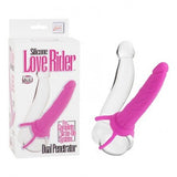Silicone Love Rider Dual Penetrator - Just Orgasmic