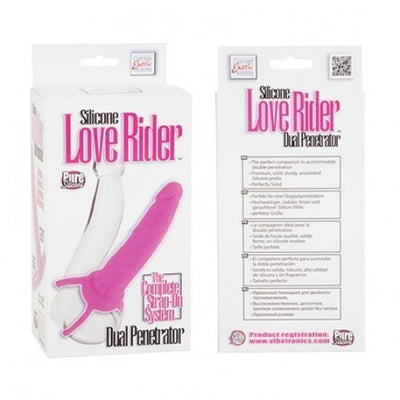 Silicone Love Rider Dual Penetrator - Just Orgasmic
