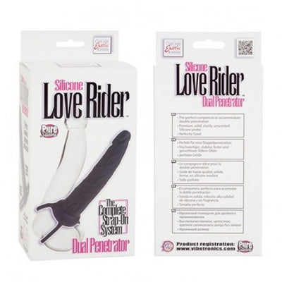 Silicone Love Rider Dual Penetrator - Just Orgasmic