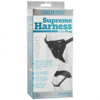 Supreme Harness with Plug Vac U Lock - Just Orgasmic
