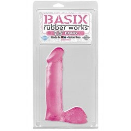 Basix Dong 7.5in. Pink - Just Orgasmic