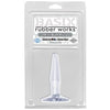 Basix Mini Butt Plug Clear - Just Orgasmic