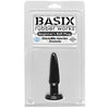 Basix Beginners Butt Plug Black - Just Orgasmic