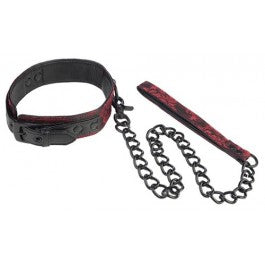 Scandal Collar with Leash - Just Orgasmic