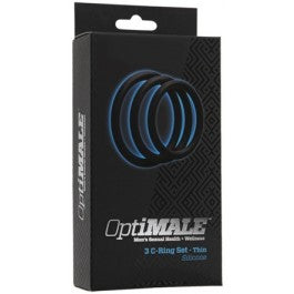 OptiMALE 3 C Ring Set - Just Orgasmic