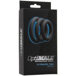 OptiMALE 3 C Ring Set Thick - Just Orgasmic