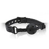 Sinful Black Ball Gag - Just Orgasmic
