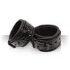 Sinful Black Wrist Cuffs - Just Orgasmic