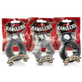 RingO x3 Black (6 pack) - Just Orgasmic