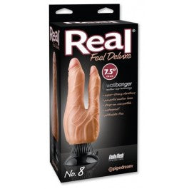 Real Feel Deluxe No. 8 Double Penetrator Flesh - Just Orgasmic