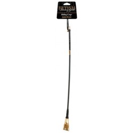 Fetish Fantasy Gold Riding Crop Black - Just Orgasmic